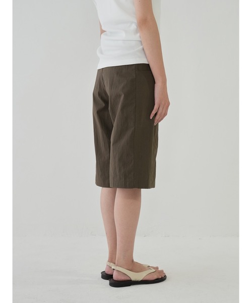 Bargiee（バージー）の「サイドポケット ハーフパンツ ユニセックス（チノパンツ・メンズ・カーキ/ブラック/クリーム/ブラウン・S/M）」の12枚目の写真