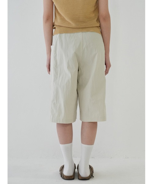 Bargiee（バージー）の「サイドポケット ハーフパンツ ユニセックス（チノパンツ・メンズ・カーキ/ブラック/クリーム/ブラウン・S/M）」の18枚目の写真