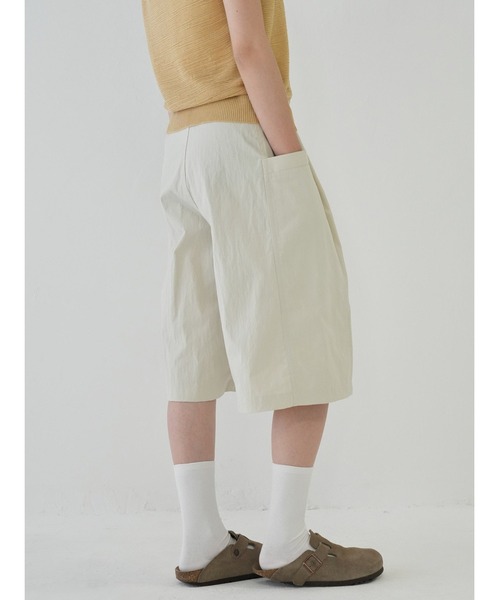 Bargiee（バージー）の「サイドポケット ハーフパンツ ユニセックス（チノパンツ・メンズ・カーキ/ブラック/クリーム/ブラウン・S/M）」の19枚目の写真