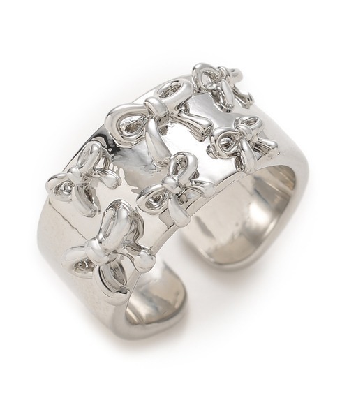 LILY BROWN（リリーブラウン）の「メニーリボン・ハートリング（リング・レディース・A/B・FREE）」の2枚目の写真