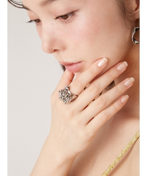 LILY BROWN（リリーブラウン）の「メニーリボン・ハートリング（リング・レディース・A/B・FREE）」の8枚目の写真