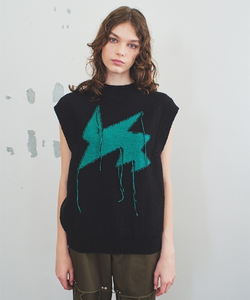 セール】flash! knit vest（ベスト）｜soduk（スドーク）の