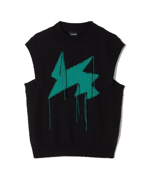 セール】flash! knit vest（ベスト）｜soduk（スドーク）の