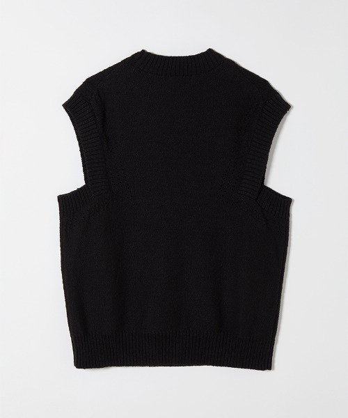 トップス soduk/flash! knit vest セール】flash! knit vest（ベスト）｜soduk（スドーク）の