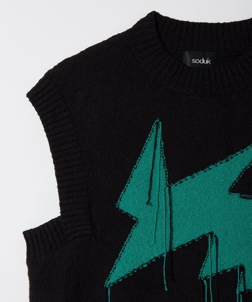 セール】flash! knit vest（ベスト）｜soduk（スドーク）の