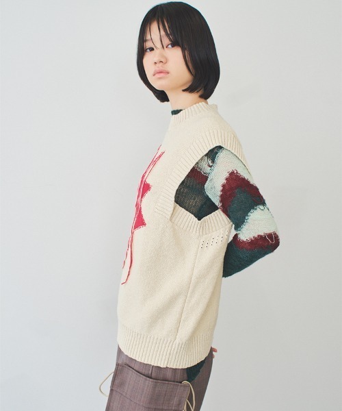 セール】flash! knit vest（ベスト）｜soduk（スドーク）の