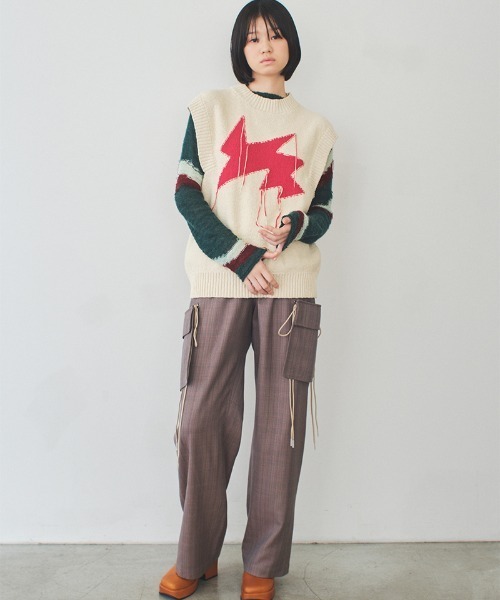 セール】flash! knit vest（ベスト）｜soduk（スドーク）の