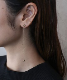 Cepica | 【LIMITED NUMBER】ロングチェーンハートピアス(ピアス(両耳用))