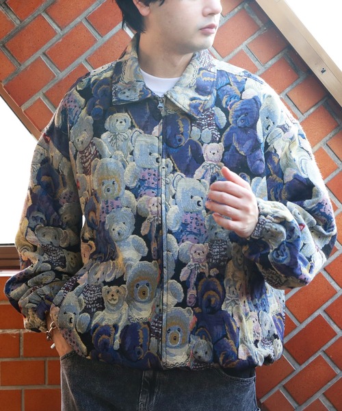 8(eight)（エイト）の「ゴブラン織りZIPジャケット（ブルゾン）」 - WEAR