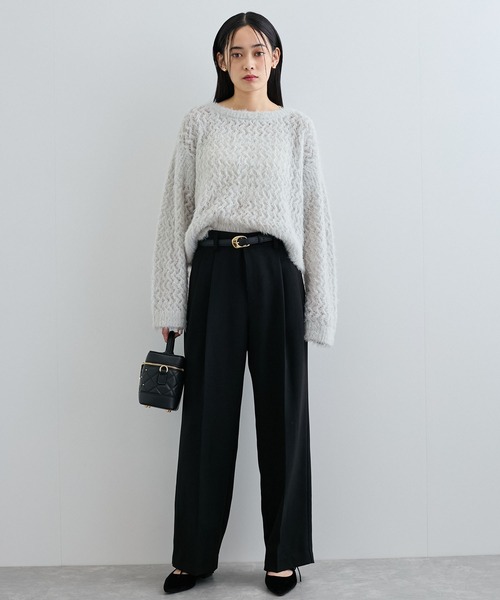 VIS(ビス)の「18mm幅ニュアンス変形(ベルト・レディース・ブラック/ダークブラウン・FREE)」の3枚目の写真