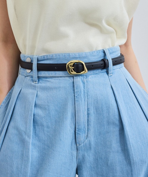 VIS(ビス)の「18mm幅ニュアンス変形(ベルト・レディース・ブラック/ダークブラウン・FREE)」の15枚目の写真