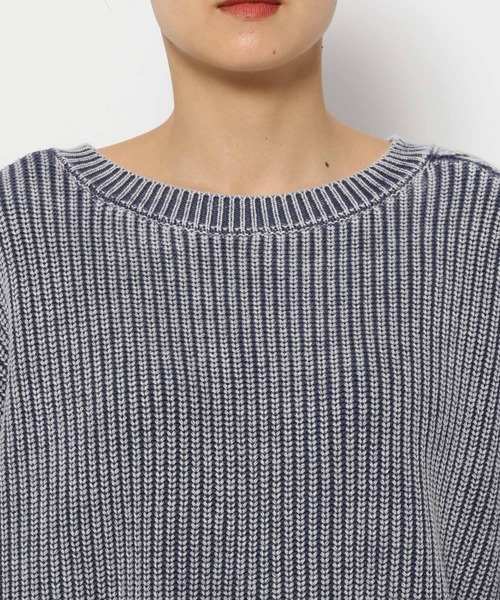 HARE(ハレ)の「2WAYカコウミドルニット(HARE)(ニット/セーター・レディース・ブラック/ブルー・FREE)」の20枚目の写真