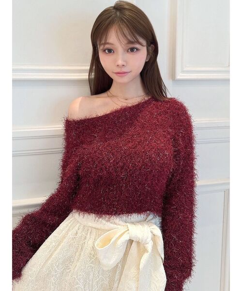 RESEXXY（リゼクシー）の「タイニーハートモチーフネックレス（ネックレス・レディース・シルバー/ゴールド・FREE）」の5枚目の写真