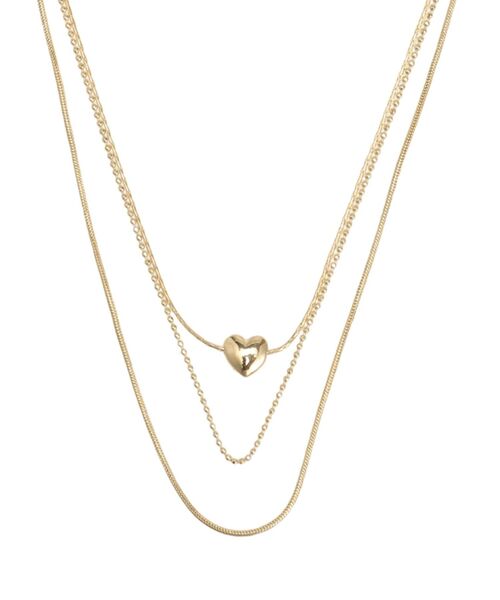 RESEXXY（リゼクシー）の「タイニーハートモチーフネックレス（ネックレス・レディース・シルバー/ゴールド・FREE）」の10枚目の写真