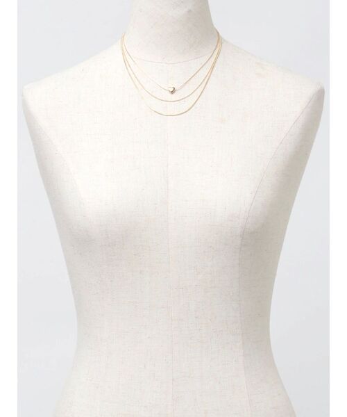 RESEXXY（リゼクシー）の「タイニーハートモチーフネックレス（ネックレス・レディース・シルバー/ゴールド・FREE）」の13枚目の写真