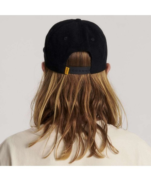 TCSS（ティーシーエスエス）の「CAP/Critical Slide(クリティカルスライド)TCSSパステルカラーロゴ刺繍コーデュロイ素材キャップ（キャップ・メンズ・チェリーレッド/ブラック・FREE）」の5枚目の写真