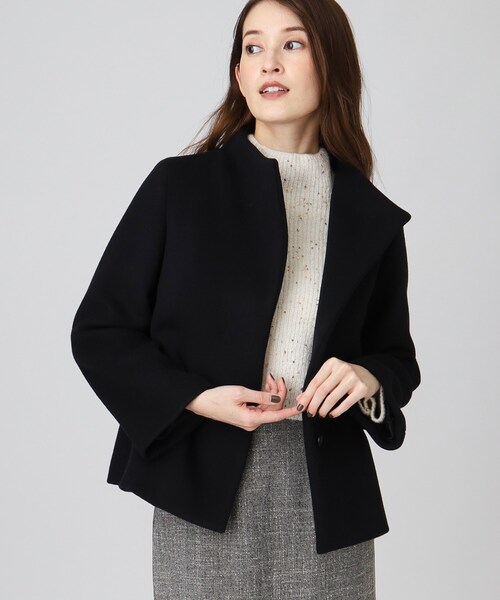 セール】【日本製／ショートコート】スカートにもパンツにも