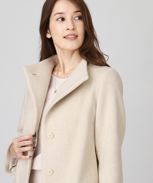 COUP DE CHANCE(クードシャンス)の「◆【日本製/ショートコート】スカートにもパンツにも◎軽くて暖かいショートコート(その他アウター・レディース・ブラック/グレー系4/ゴールド系その他5/ライトグレー・34/36/38/40)」の21枚目の写真