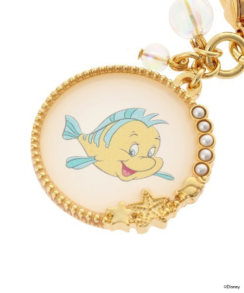 Samantha Thavasa Petit Choice（サマンサタバサ　プチチョイス）の「『リトル・マーメイド』コレクション ファスナーチャーム(フランダー)（チャーム・レディース・ゴールド・FREE）」の4枚目の写真