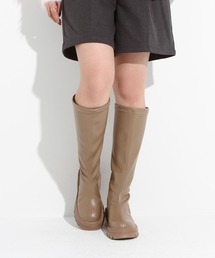 rectangle（レクタングル）の「厚底ヒールストレッチブーツ（ブーツ）」