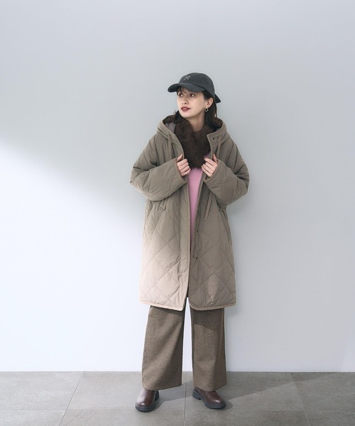 studio CLIP（スタディオクリップ）の「あったかストレートパンツ[プチ・プラスサイズあり]（その他パンツ・レディース・ネイビー/ブラウン/その他1/その他2・SMALL/MEDIUM/LARGE/X-LARGE/XX-LARGE/XXX-LARGE/PF）」の16枚目の写真