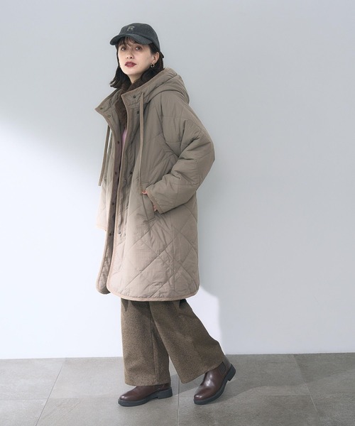 studio CLIP（スタディオクリップ）の「あったかストレートパンツ[プチ・プラスサイズあり]（その他パンツ・レディース・ネイビー/ブラウン/その他1/その他2・SMALL/MEDIUM/LARGE/X-LARGE/XX-LARGE/XXX-LARGE/PF）」の18枚目の写真