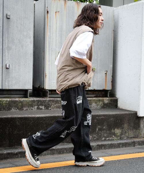 ∴WEGO/別注NEW JACKワイドデニムパンツ（デニムパンツ）｜NEW JACK