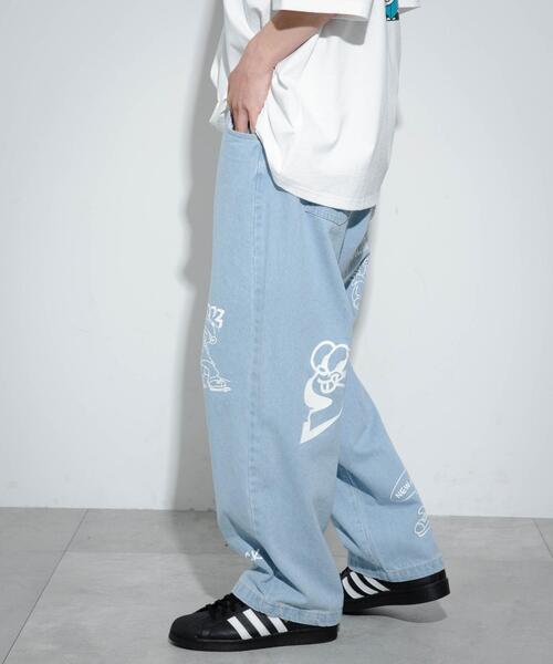 ∴WEGO/別注NEW JACKワイドデニムパンツ（デニムパンツ）｜NEW JACK