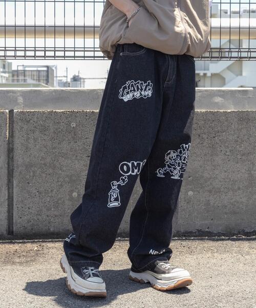 ∴WEGO/別注NEW JACKワイドデニムパンツ（デニムパンツ）｜NEW JACK