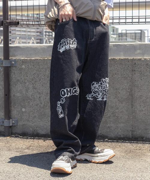 ∴WEGO/別注NEW JACKワイドデニムパンツ（デニムパンツ）｜NEW JACK