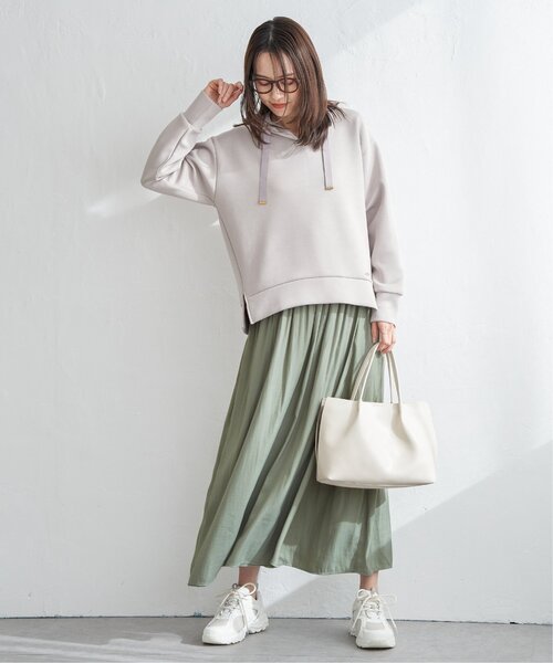 ikka(イッカ)の「【雑誌InRed4月号掲載】ダッドスニーカー(スニーカー・レディース・ブラック/ホワイト・L/M)」の20枚目の写真