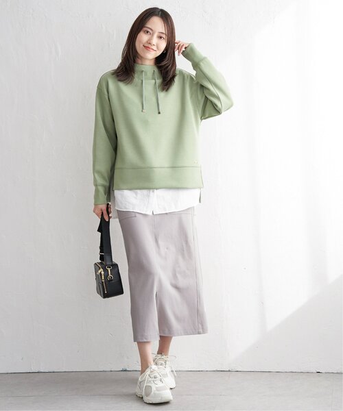 ikka(イッカ)の「【雑誌InRed4月号掲載】ダッドスニーカー(スニーカー・レディース・ブラック/ホワイト・L/M)」の21枚目の写真