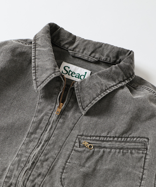 セール】J.S.Homestead / Stead ピグメントキャンバス ジップ