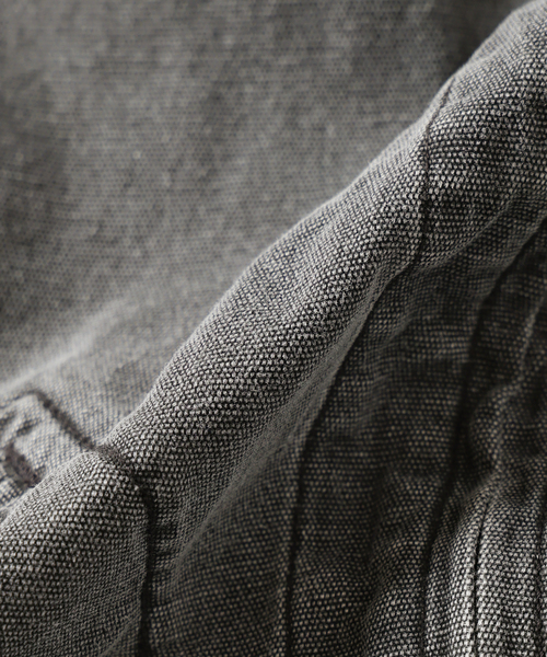 JOURNAL STANDARD J.S HOMESTEAD(ジャーナルスタンダードホームステッド)の「J.S.Homestead / Stead ピグメントキャンバス ジップジャケット(ブルゾン・メンズ・ブラック/キャメル・MEDIUM/LARGE)」の18枚目の写真