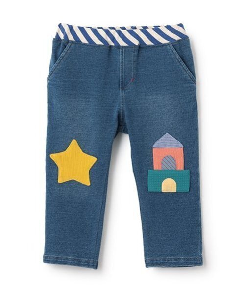 【セール】おうちニットデニムパンツ（その他パンツ）｜baby cheer（ベイビーチアー）