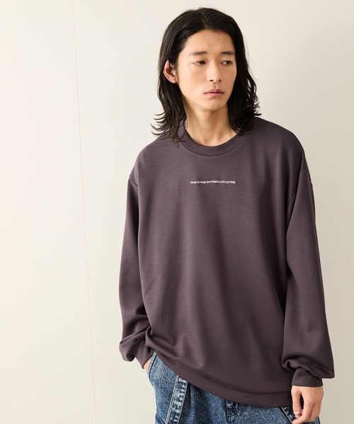 サイドジップエッセンシャルプルオーバー（Tシャツ/カットソー）｜JUNRED（ジュンレッド）