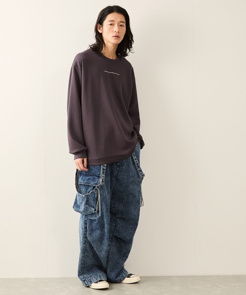 サイドジップエッセンシャルプルオーバー（Tシャツ/カットソー）｜JUNRED（ジュンレッド）