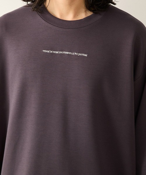 サイドジップエッセンシャルプルオーバー（Tシャツ/カットソー）｜JUNRED（ジュンレッド）