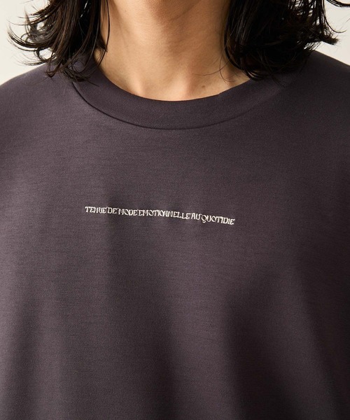 サイドジップエッセンシャルプルオーバー（Tシャツ/カットソー）｜JUNRED（ジュンレッド）