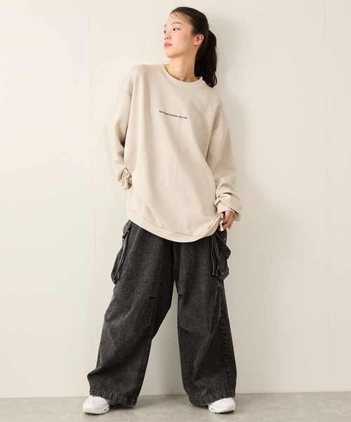 サイドジップエッセンシャルプルオーバー（Tシャツ/カットソー）｜JUNRED（ジュンレッド）