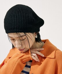 サマーニットベレー帽