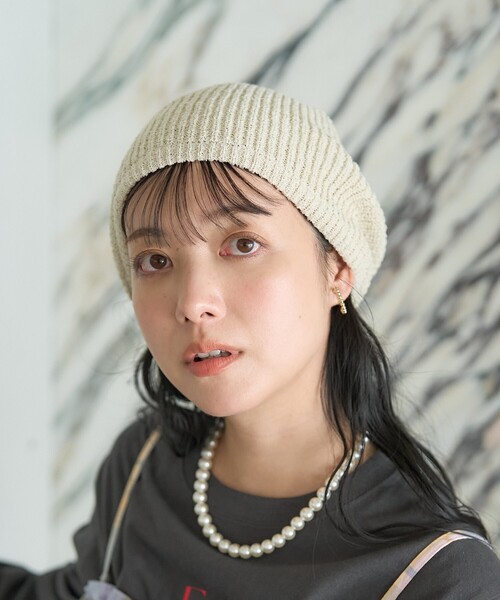 Kinema グレー ベレー帽 MERET SS8(ONESIZE PINK): ベレー｜帽子通販｜CA4LA（カシラ