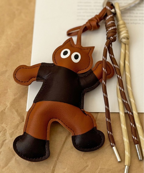 NOLITA LABORATORY(ノリータラボラトリー)の「【 NOLITA / ノリータ 】バッグチャーム キーホルダー キーリング カラビナ(チャーム・レディース・ブラック/ブラウン・FREE)」の9枚目の写真