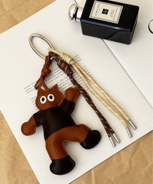 NOLITA LABORATORY(ノリータラボラトリー)の「【 NOLITA / ノリータ 】バッグチャーム キーホルダー キーリング カラビナ(チャーム・レディース・ブラック/ブラウン・FREE)」の12枚目の写真