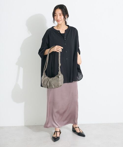 CRAFT STANDARD BOUTIQUE(クラフトスタンダードブティック)の「ヴィンテージライクショルダー ◆(ショルダーバッグ・レディース・グレー/ブラック・FREE)」の15枚目の写真