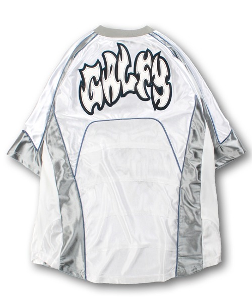 GALFY（ガルフィー）の「【GALFY/ガルフィー】病みに争いしサイバーTシャツ（Tシャツ/カットソー・メンズ・ホワイト/ブラック/シルバー・L/XL）」の5枚目の写真