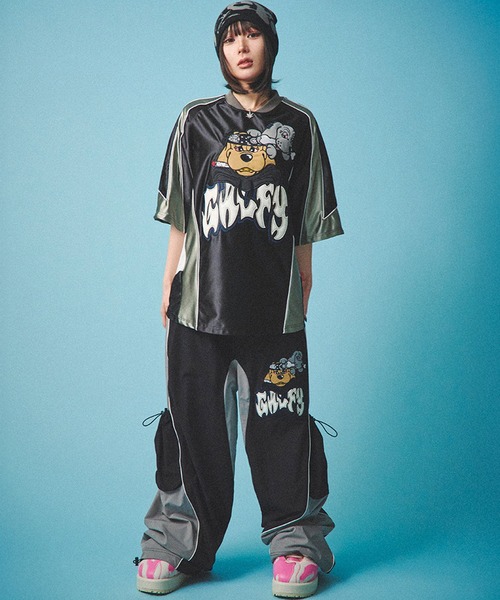 GALFY（ガルフィー）の「【GALFY/ガルフィー】病みに争いしサイバーTシャツ（Tシャツ/カットソー・メンズ・ホワイト/ブラック/シルバー・L/XL）」の18枚目の写真