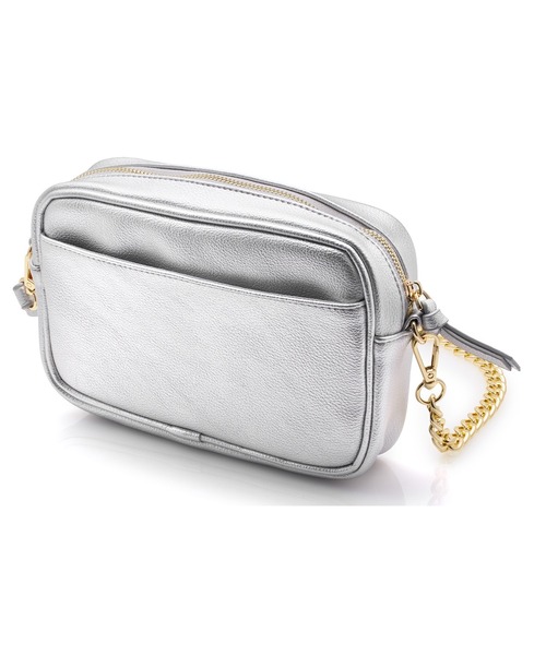 IROMEKI(イロメキ)の「スモールバッグ IROMEKI follow me small bag ショルダーバッグ ハンドバッグ(ショルダーバッグ・レディース・シルバー/アイボリー/ブラック・ONE SIZE)」の8枚目の写真
