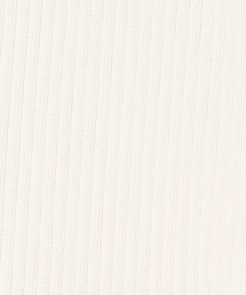 NOLLEY’S Sophi（ノーリーズソフィ）の「【追加】《手洗い可能》マルチファンクションリブフレアVネックカーディガン（カーディガン/ボレロ・レディース・ホワイト/ミント/ダークネイビー/クリーム/ライトブルー・38）」の7枚目の写真