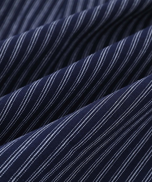 aimoha（アイモハ）の「【aimoha neo】Dual Tone Stripe Shirt (SS)（シャツ/ブラウス・メンズ・ホワイト/ネイビー・MEDIUM/LARGE/X-LARGE/XX-LARGE）」の15枚目の写真